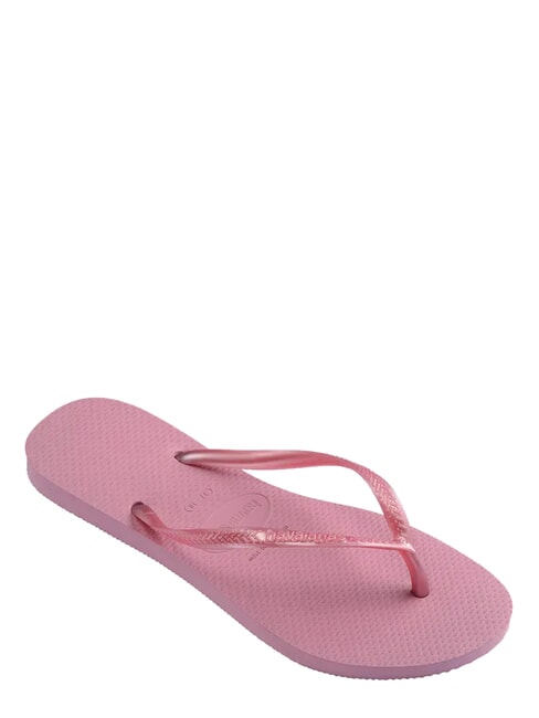 SQUARE LOGO Infradito rose chiffom - Scarpe Donna