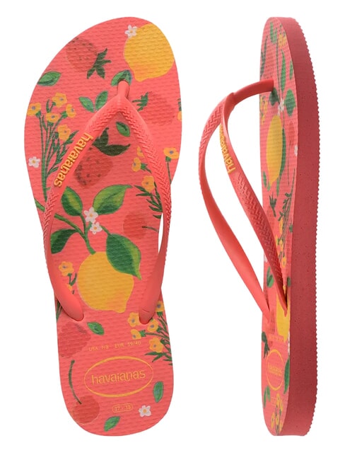 SLIM SUMMER BLISS Infradito tropical coral - Scarpe Donna