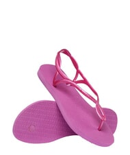 HAVAIANAS LUNA infradito classiche rose gum/rose gum - Scarpe Donna - 4