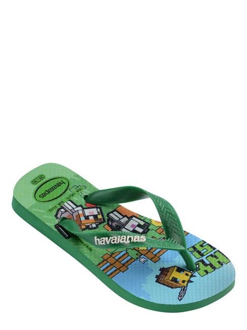 MINECRAFT Infradito green 4 - Scarpe Bambino