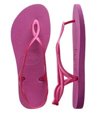 HAVAIANAS LUNA infradito classiche rose gum/rose gum - Scarpe Donna - 5