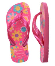 HAVAIANAS FLORES Infradito pink flux/pink gum - Scarpe Bambino - 6
