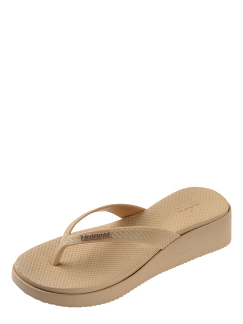 HIGH PLATFORM Infradito golden - Scarpe Donna
