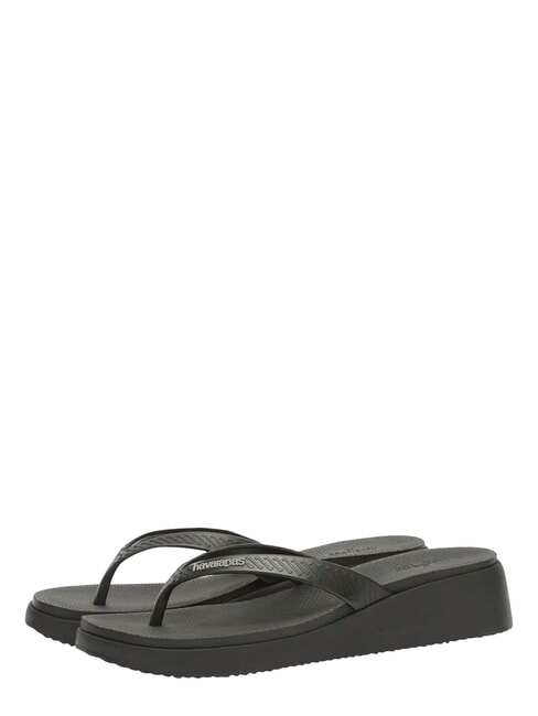 HIGH PLATFORM Infradito NERO - Scarpe Donna