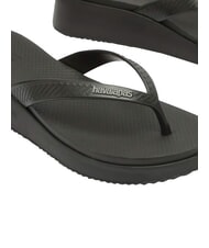 HAVAIANAS HIGH PLATFORM Infradito NERO - Scarpe Donna - 5
