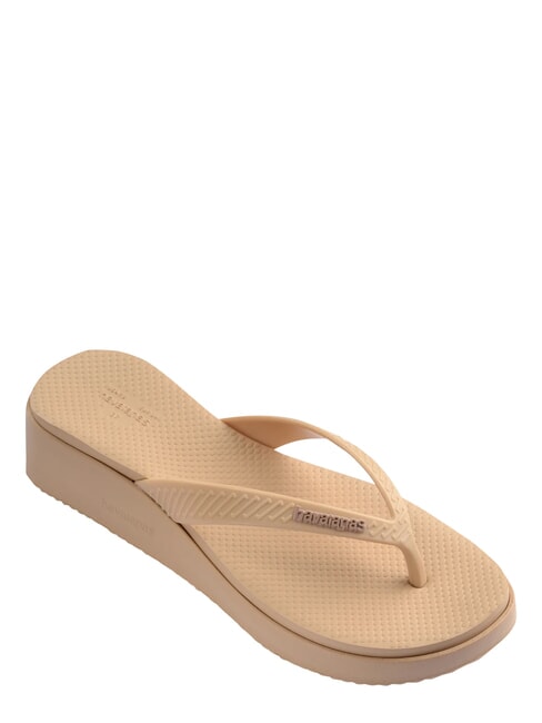 HIGH PLATFORM Infradito golden - Scarpe Donna