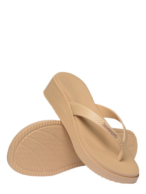 HIGH PLATFORM Infradito golden - Scarpe Donna