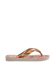 HAVAIANAS FLORES Infradito beige/golden - Scarpe Bambino - 2