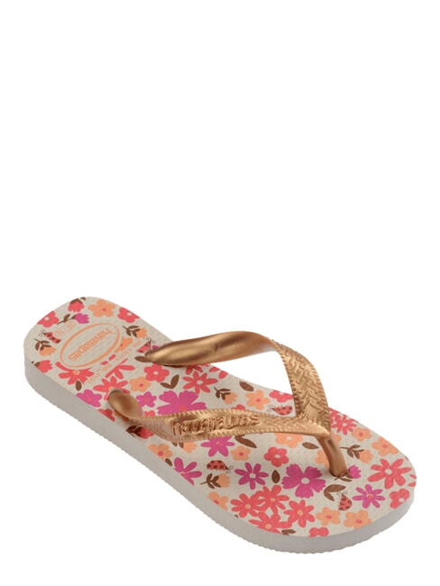 FLORES Infradito beige/golden - Scarpe Bambino