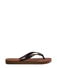 HAVAIANAS BRASIL LOGO Infradito  rust/dark brown - Scarpe Unisex - 2