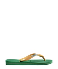HAVAIANAS BRASIL LOGO Infradito  green/yellow - Scarpe Unisex - 2