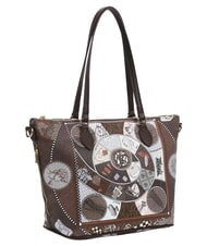 YNOT FASHIONOPOLY Shopping Bag choco - Borse Donna - 2