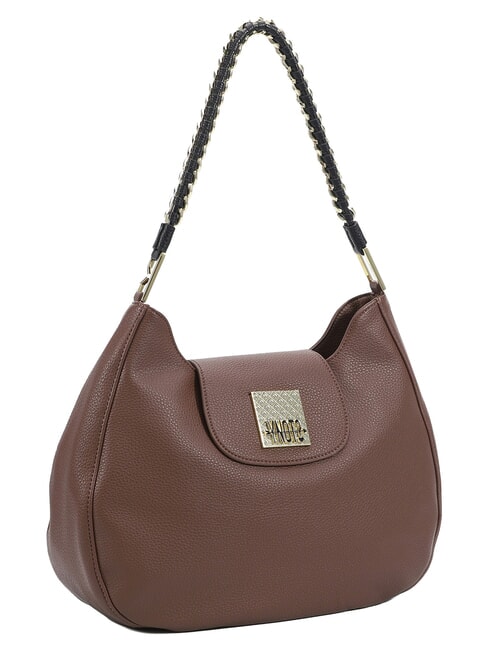 RACHEL Borsa a spalla con flap e tracolla nut - Borse Donna