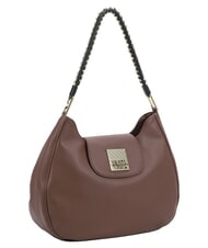 YNOT RACHEL Borsa a spalla con flap e tracolla nut - Borse Donna - 2