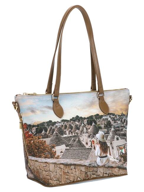 YESBAG Borsa shopping media a spalla romantic trulli - Borse Donna