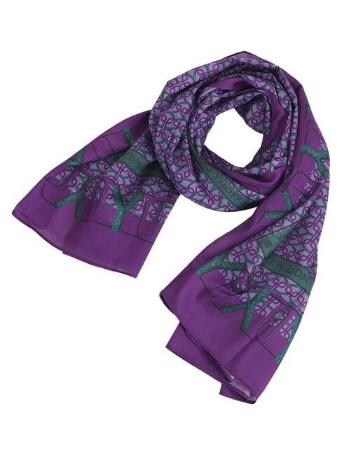 GARDEN Foulard purple - Sciarpe