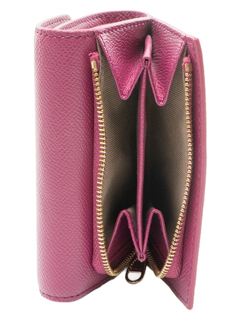 GARDENIA Portafoglio in pelle raspberry - Portafogli Donna