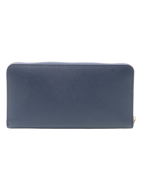 GARDENIA Portafoglio grande in pelle zip around ink blue - Portafogli Donna