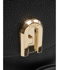 FURLA GARDENIA Mini Bag a spalla, in pelle Nero - Borse Donna - 4