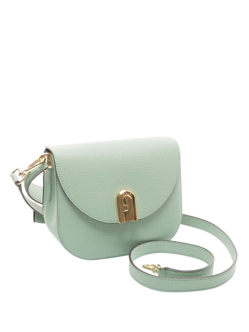 GARDENIA Mini Bag a spalla, in pelle mineral green - Borse Donna