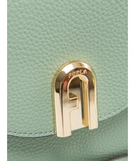 FURLA GARDENIA Mini Bag a spalla, in pelle mineral green - Borse Donna - 4