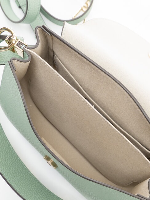 GARDENIA Mini Bag a spalla, in pelle mineral green - Borse Donna