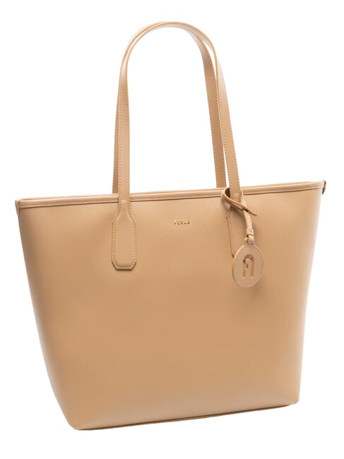 CLASSIC Borsa shopper in pelle stampa andromeda deserto - Borse Donna