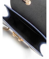 FURLA BELLA  Mini Bag a tracolla, in pelle ink blue - Borse Donna - 5