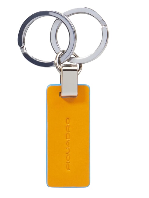 BLUE SQUARE Portachiavi in pelle Giallo - Portachiavi