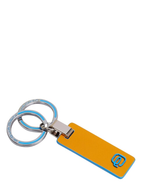 BLUE SQUARE Portachiavi in pelle Giallo - Portachiavi
