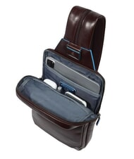 PIQUADRO BLUE SQUARE Monospalla portabilit&agrave; zaino MOGANO - Zaini da lavoro porta PC - 5