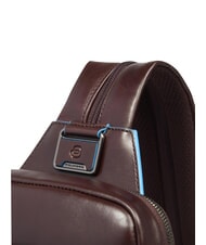 PIQUADRO BLUE SQUARE Monospalla portabilit&agrave; zaino MOGANO - Zaini da lavoro porta PC - 6