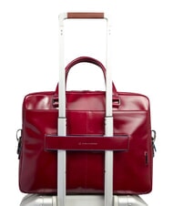 PIQUADRO BLUE SQUARE Cartella in pelle porta PC 14" ROSSO - Cartelle Lavoro - 4