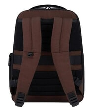 PIQUADRO WOLLEM Zaino in pelle e tessuto, porta pc 14" MARRONE - Zaini da lavoro porta PC - 3