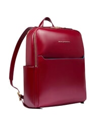 PIQUADRO BLUE SQUARE  Zaino porta PC 14", in pelle - Zaini da lavoro porta PC