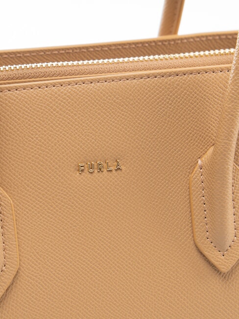 GARDENIA Borsa a mano in pelle stampa andromeda deserto - Borse Donna