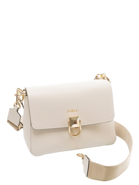 CIRCE Borsa a spalla, in pelle perla - Borse Donna