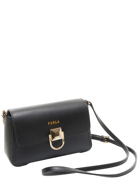 CIRCE Mini Bag a tracolla, in pelle Nero - Borse Donna