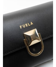 FURLA CIRCE Mini Bag a tracolla, in pelle Nero - Borse Donna - 3
