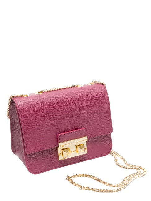BELLA  Mini Bag a tracolla, in pelle raspberry - Borse Donna