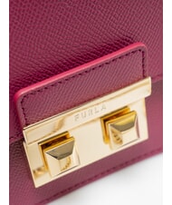 FURLA BELLA  Mini Bag a tracolla, in pelle raspberry - Borse Donna - 3
