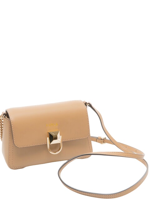 CIRCE Mini Bag a tracolla, in pelle deserto - Borse Donna