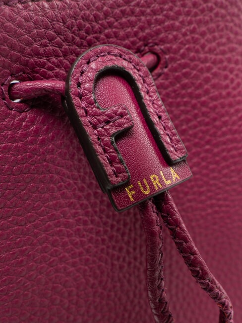 ATENA Mini Secchiello con tracolla raspberry - Borse Donna