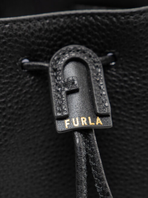 ATENA Mini Secchiello con tracolla Nero - Borse Donna