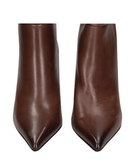 MARC ELLIS ME25 Stivale alto, tacco 9, in pelle darkbrown - Scarpe Donna - 5
