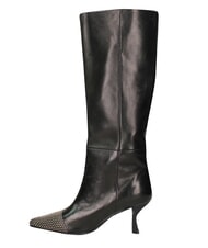 MARC ELLIS ME25 Stivale alto, tacco 6.5, in pelle black - Scarpe Donna - 4