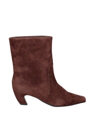 MARC ELLIS ME25 Stivaletto tacco 5, in pelle darkbrown - Scarpe Donna - 3