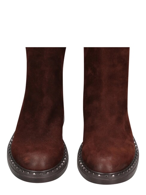 ME25 Anfibi, in pelle black - Scarpe Donna