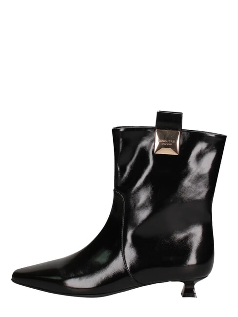 ME25 Stivaletto tacco 3, in pelle black - Scarpe Donna