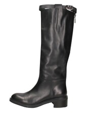 MARC ELLIS ME25 Stivale alto, tacco 4.5, in pelle black - Scarpe Donna - 3